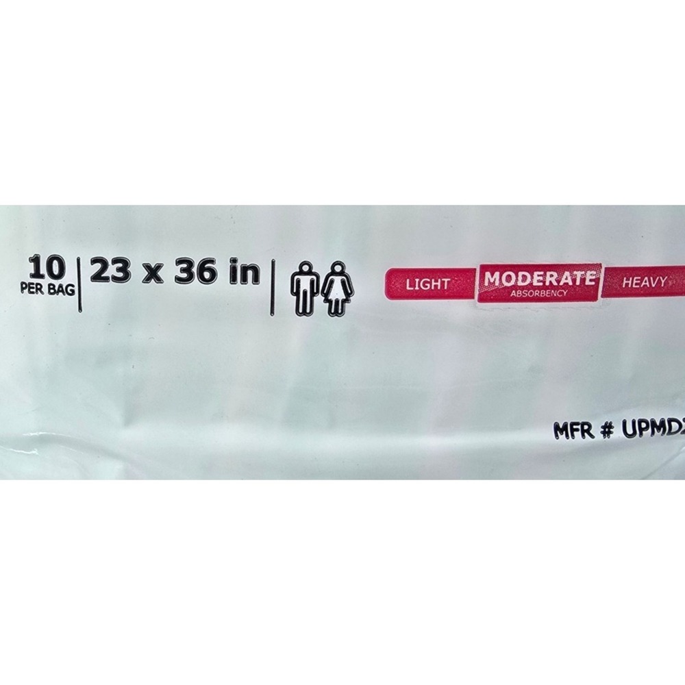 MCKESSON Super Underpads 23x36 Moderate Absorbency Disposable 10 Pack - Picture 11 of 11